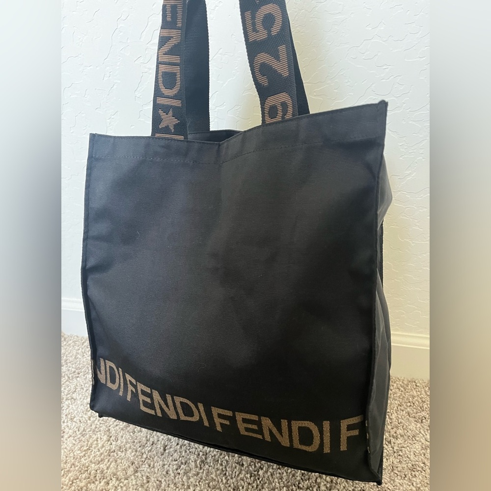 AUTHENTIC FENDI NYLON TOTE BAG